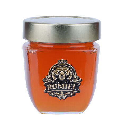 Romiel Premium Doğal Çiçek Balı - 300 g Cam Kavanoz - %100 Doğal - Premium Kalite - Geniş Floral Çeşitlilik - Yüksek Prolin Seviyesi - 1