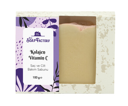 The Soap Factory Artizan Seri Kolajen-C Vitamini Sabun 100 g 